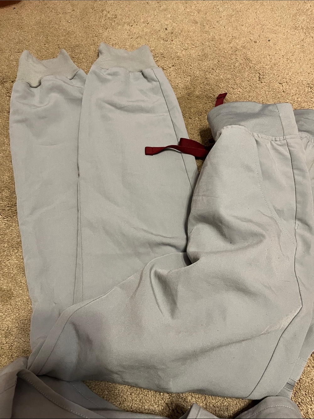 Figs Scrub Set in Light Gray - Picture 5 of 11